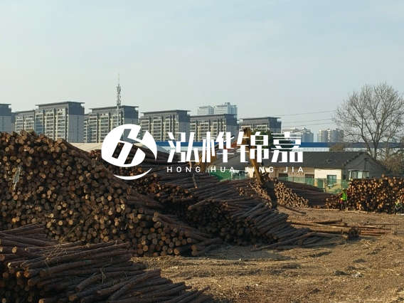 河南松木樁廠家泓樺錦嘉-松木樁直徑是小頭還是大頭？