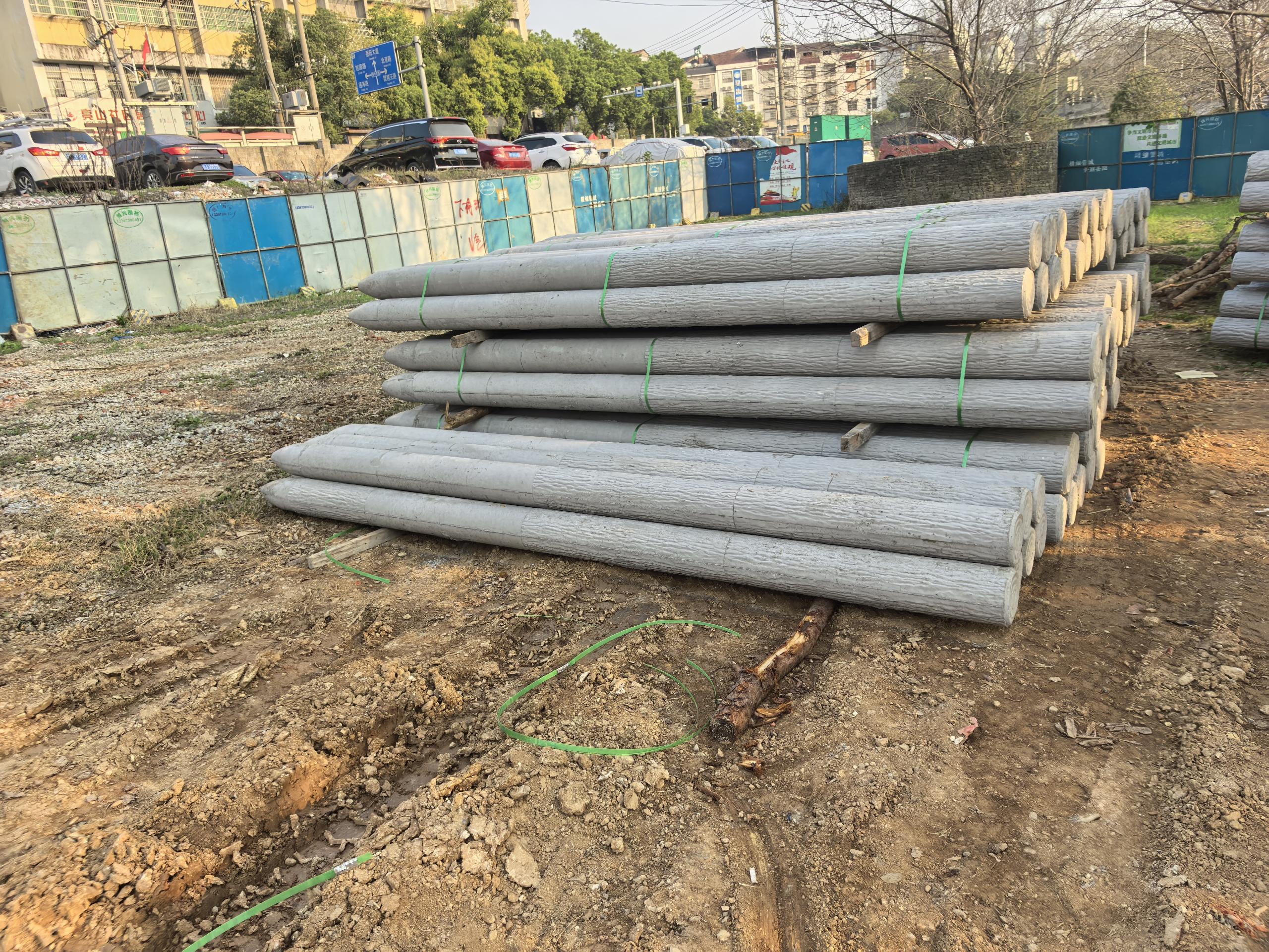 水泥樁批發(fā)廠家泓樺錦嘉-水泥樁打樁的施工流程是怎樣的？