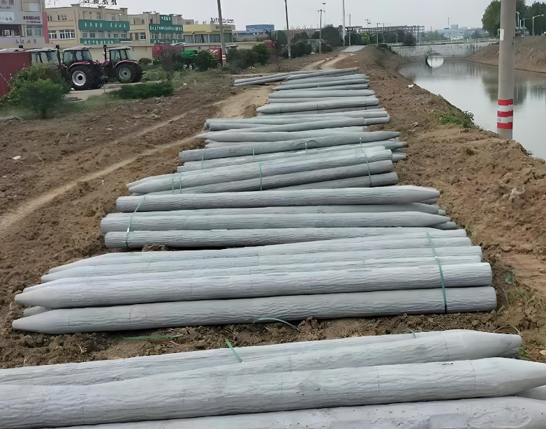 水泥仿木樁施工隊(duì)泓樺錦嘉 - 水泥圓樁和方樁哪個(gè)更適合做圍欄柱？